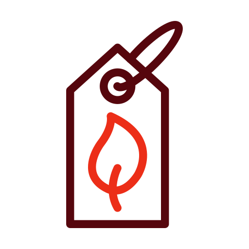 Eco tag free icon
