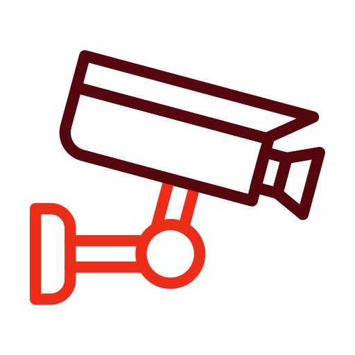 circuito cerrado de televisión icono gratis