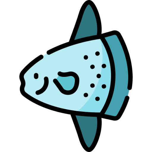 poisson lune Icône gratuit poisson lune Icône gratuit