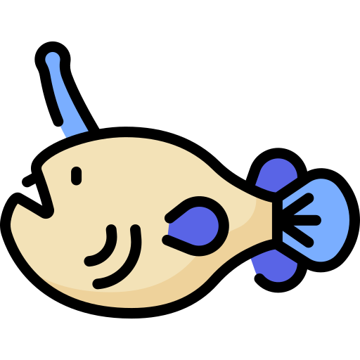Anglerfish free icon Anglerfish free icon