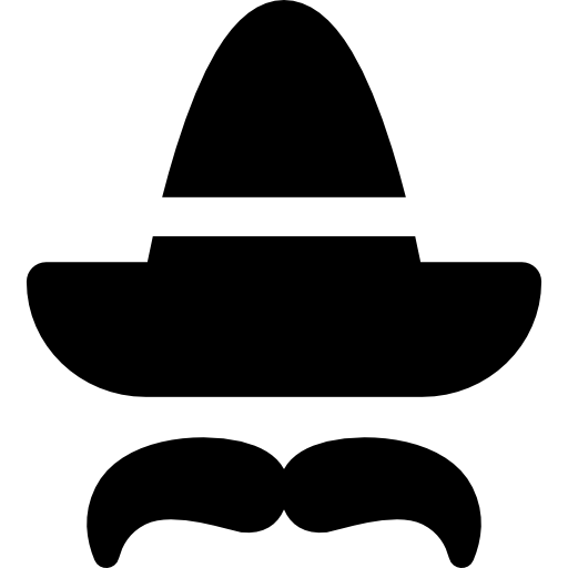 sombrero mexicano icono gratis