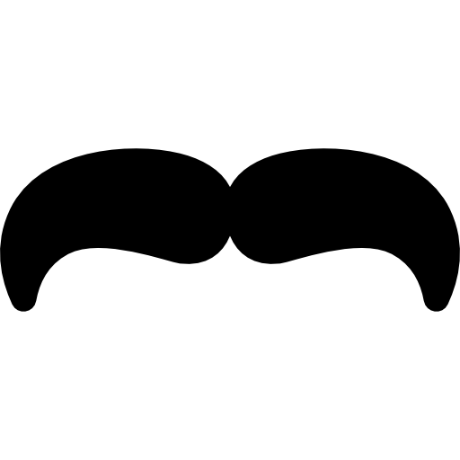 bigote icono gratis