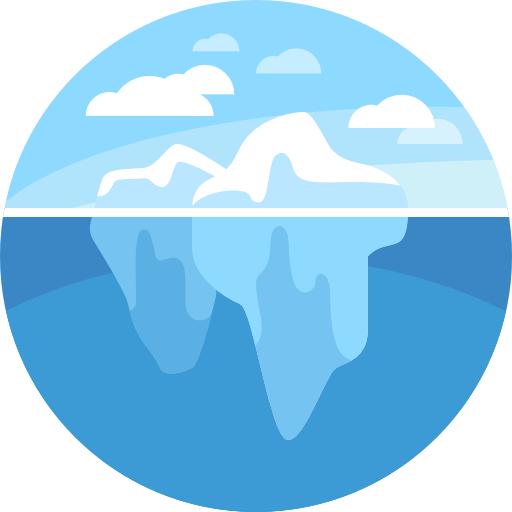 iceberg icono gratis