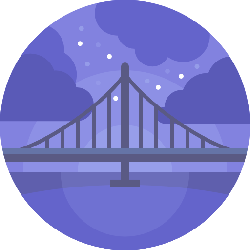 Bridge  free icon