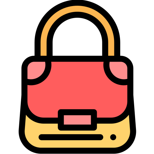 Purse Detailed Rounded Lineal color icon