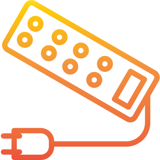 toma de corriente icono gratis