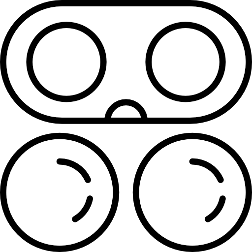 lentes de contacto icono gratis