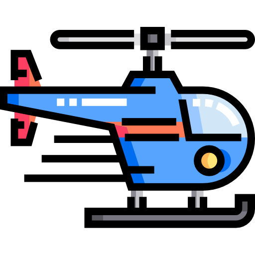 helicóptero icono gratis