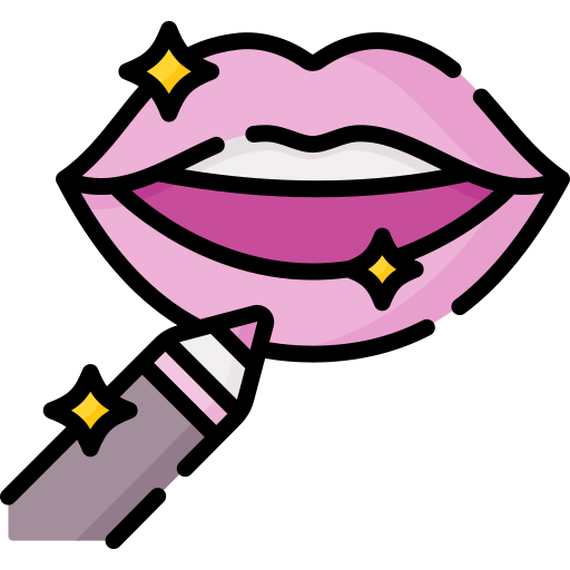 delineador de labios icono gratis