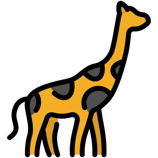 girafe Icône gratuit girafe Icône gratuit