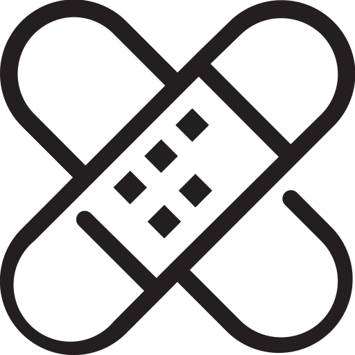 vendaje icono gratis