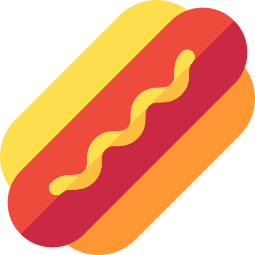 hot dog icono gratis