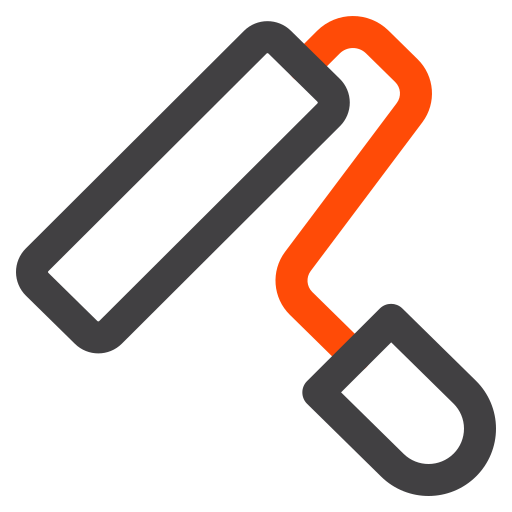 Paint roller free icon Paint roller free icon