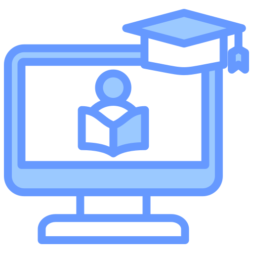 Online learning free icon Online learning free icon