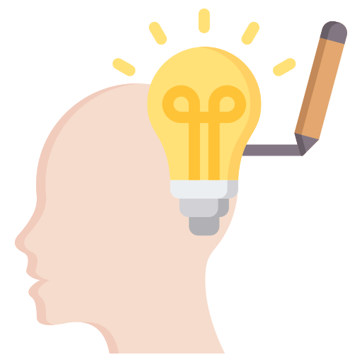 창의적 사고 무료 아이콘
