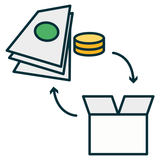 돈 무료 아이콘