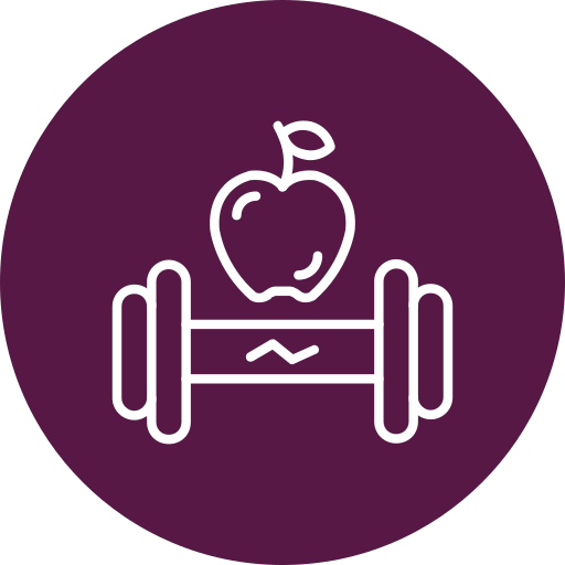 aptitud física icono gratis