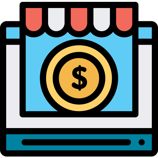 magasin en ligne Icône gratuit magasin en ligne Icône gratuit