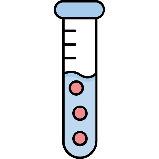 prueba de laboratorio icono gratis