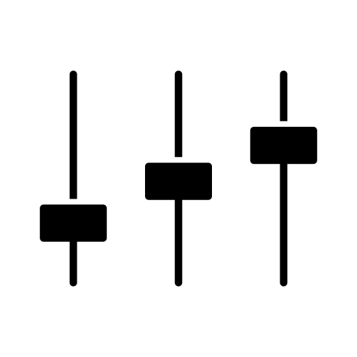 Equalizer free icon Equalizer free icon