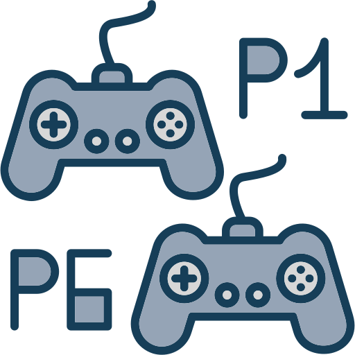 Player versus player free icon Player versus player free icon