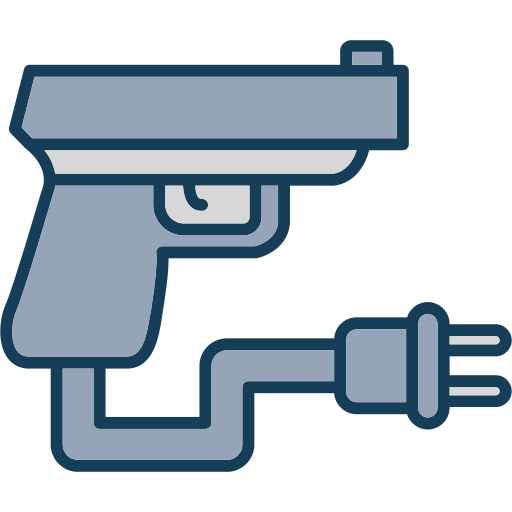 pistolet électrique Icône gratuit pistolet électrique Icône gratuit