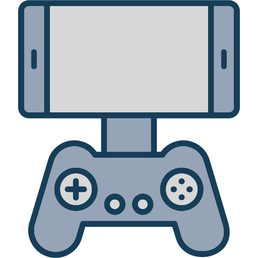 Mobile gaming free icon