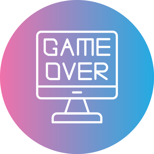 game over grátis ícone game over grátis ícone
