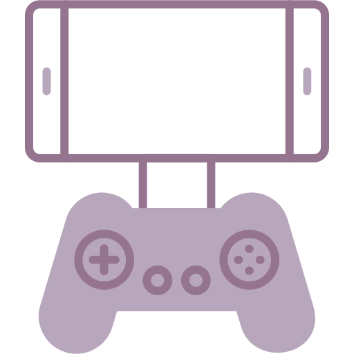 Mobile gaming free icon
