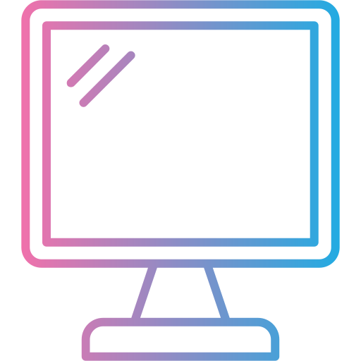 pantalla del monitor icono gratis