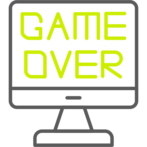 game over grátis ícone game over grátis ícone