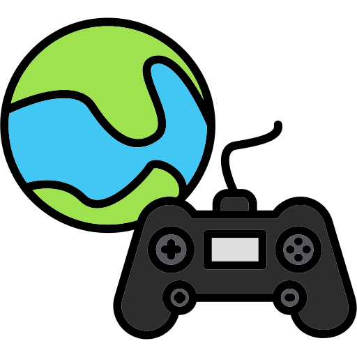Online gaming free icon Online gaming free icon