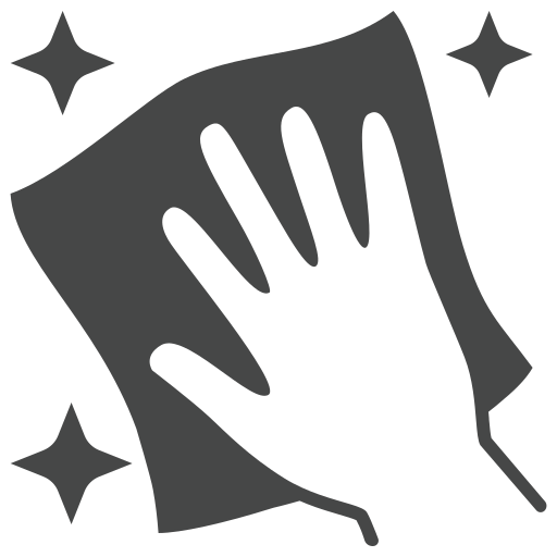 Dust free icon Dust free icon