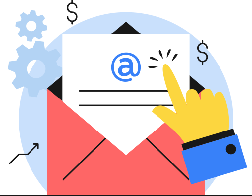 icono de marketing por correo electrónico icono gratis