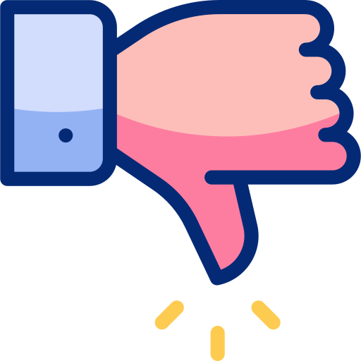 nicht gefallen kostenlos Icon nicht gefallen kostenlos Icon