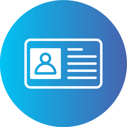 Identity free icon Identity free icon