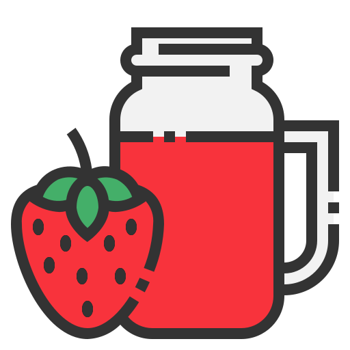 Strawberry juice free icon Strawberry juice free icon