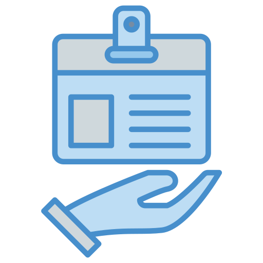 신분증 무료 아이콘