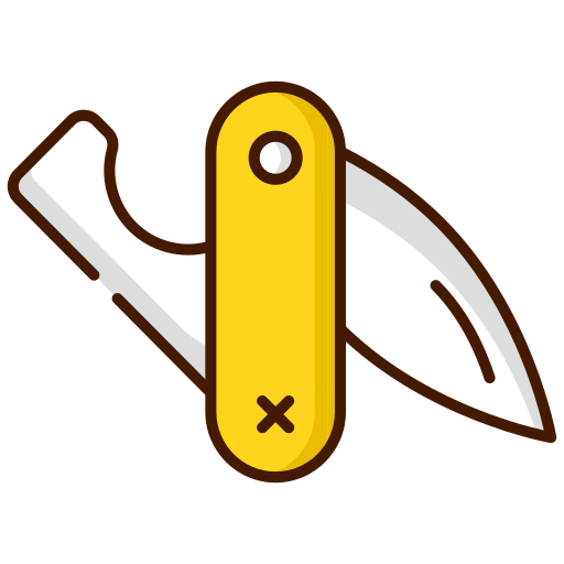 cuchillo de bolsillo icono gratis