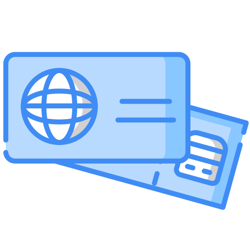 pasaporte icono gratis