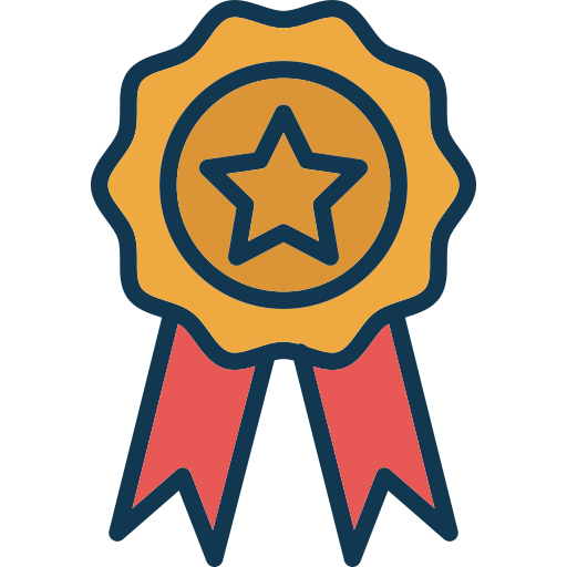 insignia de premio icono gratis