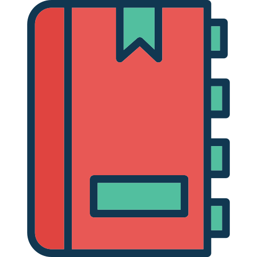 libretas de direcciones icono gratis