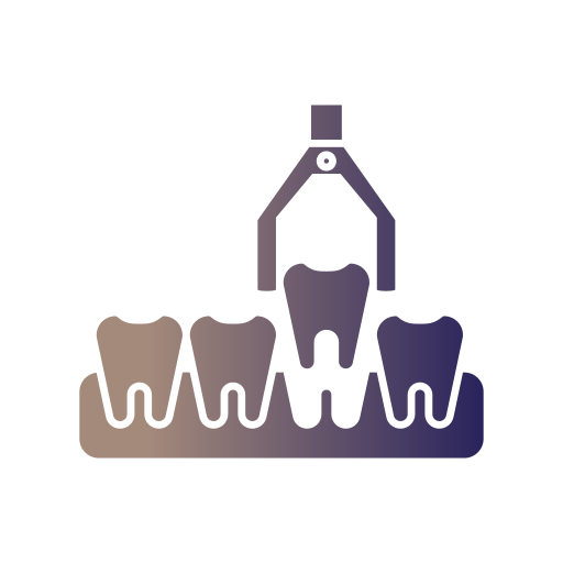 extracción dental icono gratis