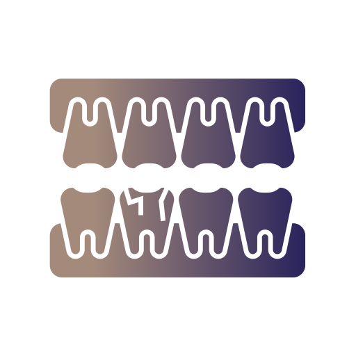 diente quebrado icono gratis