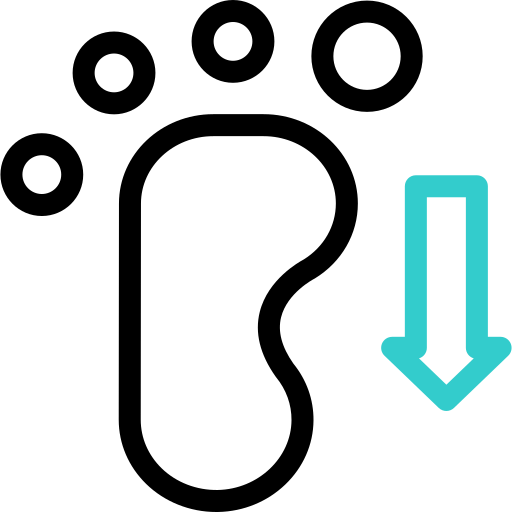 Углеродный след бесплатно иконка