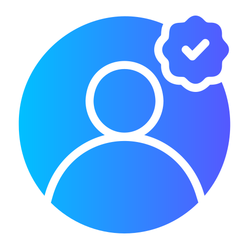 verifiziertes konto kostenlos Icon