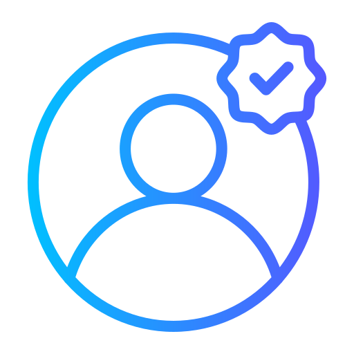 cuenta verificada icono gratis