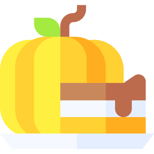 pastel de calabaza icono gratis