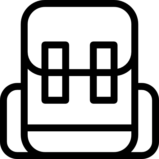 mochila grátis ícone