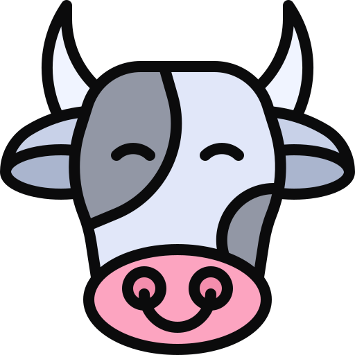 vaca icono gratis